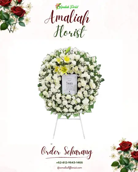 Krans Bunga Duka Kembangbilo